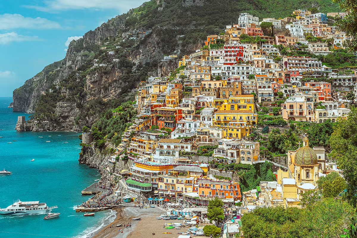 Positano on the Amalfi Coast